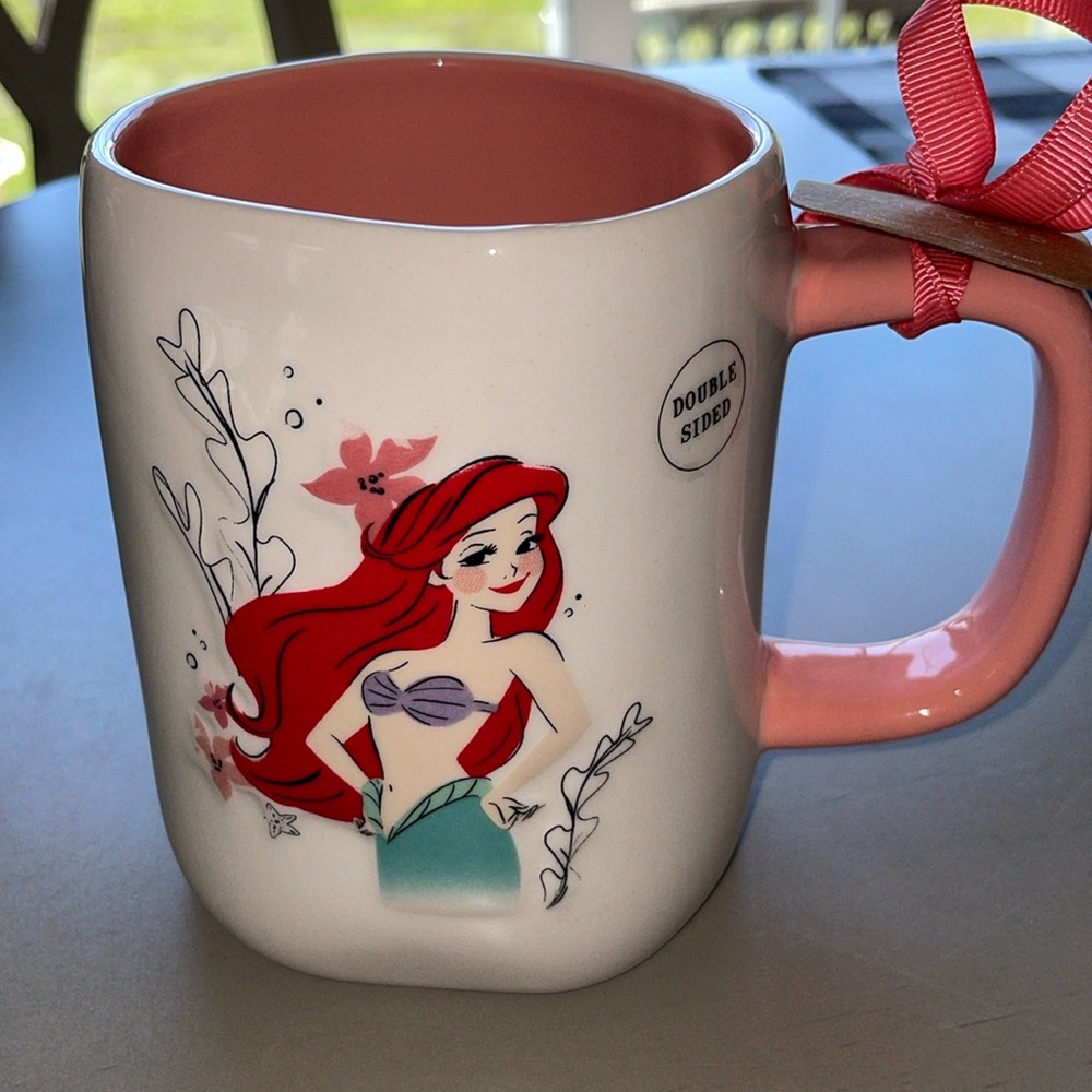 Rae Dunn Disney Princess Little Mermaid Mug